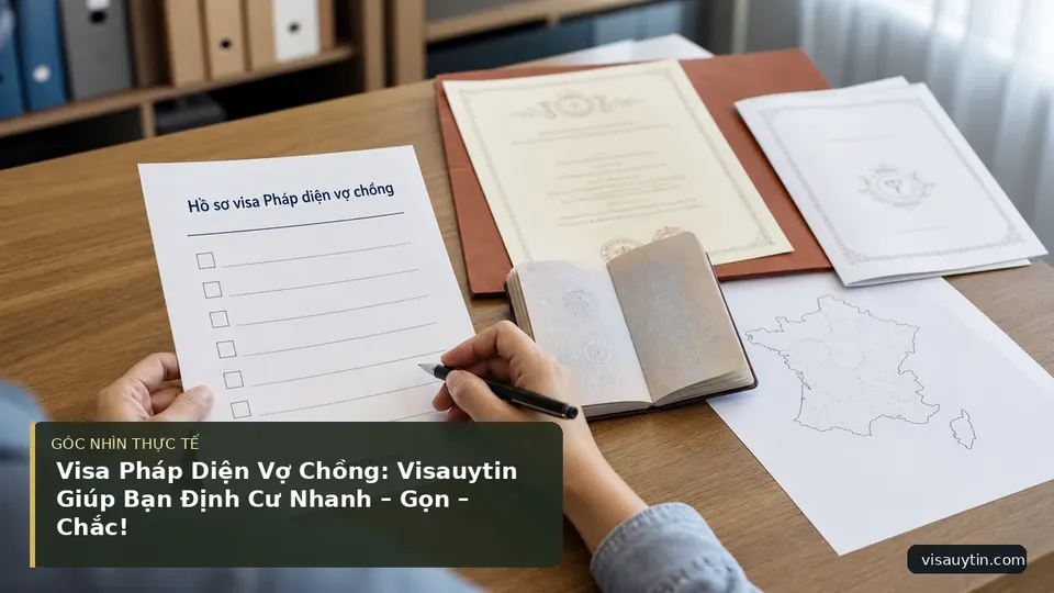 Chi tiết minh họa visa trong bài Visa Pháp Diện Vợ Chồng: Visauytin Giúp Bạn Định Cư Nhanh – Gọn – Chắc!