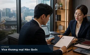 Visa Thương Mại Hàn Quốc 2025 – Hướng Dẫn Xin Visa & Dễ Dàng Cùng Visauytin!