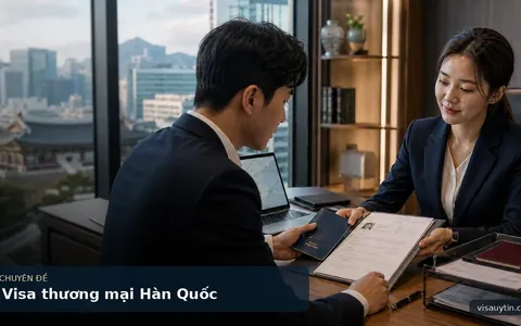 Visa Thương Mại Hàn Quốc 2025 – Hướng Dẫn Xin Visa & Dễ Dàng Cùng Visauytin!