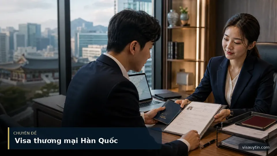 Visa Thương Mại Hàn Quốc 2025 – Hướng Dẫn Xin Visa & Dễ Dàng Cùng Visauytin!