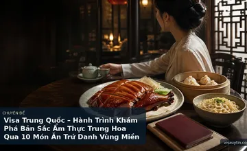 Visa Trung Quốc – Hành Trình Khám Phá Bản Sắc Ẩm Thực Trung Hoa Qua 10 Món Ăn Trứ Danh Vùng Miền