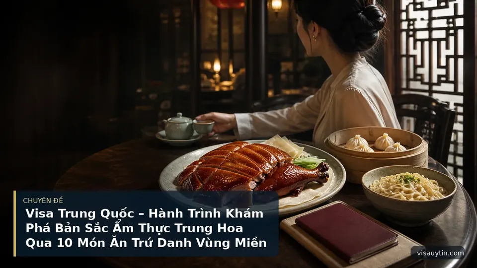 Visa Trung Quốc – Hành Trình Khám Phá Bản Sắc Ẩm Thực Trung Hoa Qua 10 Món Ăn Trứ Danh Vùng Miền