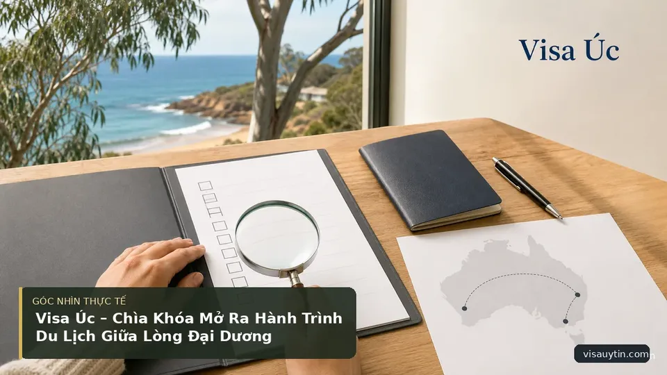 Chi tiết minh họa visa trong bài Visa Úc – Chìa Khóa Mở Ra Hành Trình Du Lịch Giữa Lòng Đại Dương