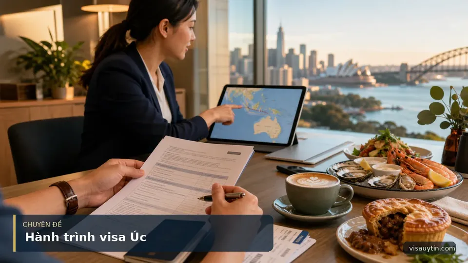 Visa Úc: Hành Trình Khám Phá Những Món Ngon Đặc Sắc & Cơ Hội Đến Úc Cùng Visauytin