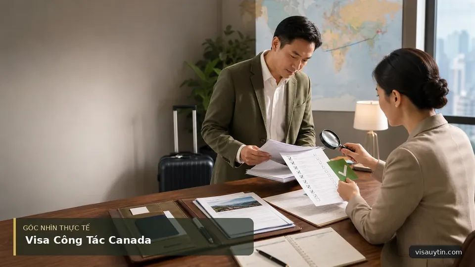 Visauytin – “Chìa Khóa Vàng” Giúp Bạn Chinh Phục Visa Công Tác Canada Tỷ Lệ Đậu Cao — hình minh họa visa
