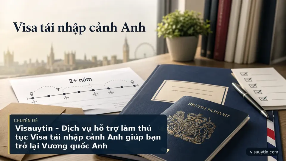 Visauytin – Dịch vụ hỗ trợ làm thủ tục Visa tái nhập cảnh Anh giúp bạn trở lại Vương quốc Anh