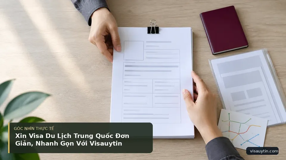 Chi tiết minh họa visa trong bài Xin Visa Du Lịch Trung Quốc Đơn Giản, Nhanh Gọn Với Visauytin